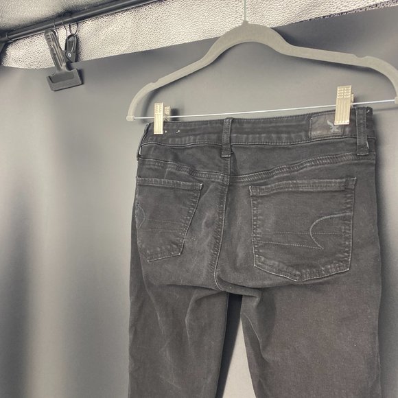 AEO | Jegging Super Stretch Jeans Black - Picture 4 of 6